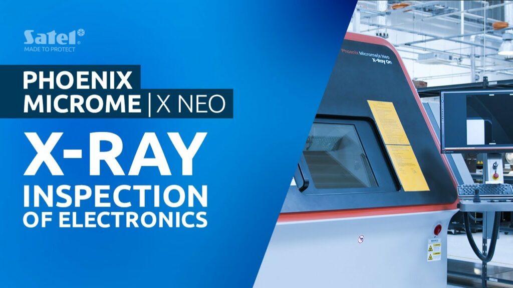 X-ray Inspection of Electronics: Phoenix Microme|x Neo at SATEL